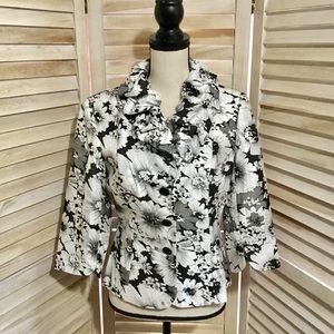 Adrianna Papell Evening Essentials Floral Jacket M